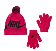 Nike Swoosh Beanie and Gloves Set