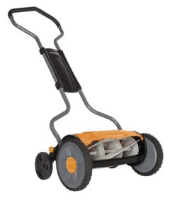 Fiskars 17-Inch StaySharp Plus Reel Mower