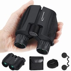 Aurosports 10 x 25 Folding High-Powered Binoculars