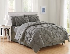 Elegant Comfort 8-Piece Bed-in-a-Bag Comforter Set