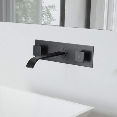 VIGO Two-Handle Wall Mount Vessel Faucet