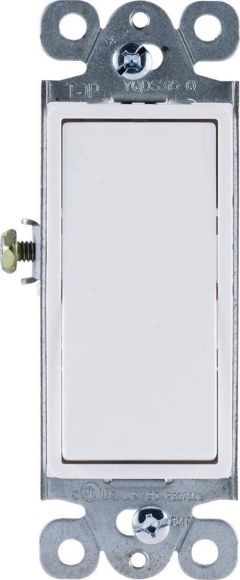 GE Grounding Paddle Rocker Light Switch