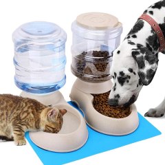 Pawzone 2-Pack Pet Feeder and Waterer