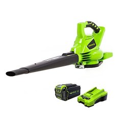 Greenworks 185 MPH Variable Speed Cordless Blower Vacuum