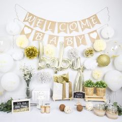 Naha Flume Rustic Baby Shower Decorations