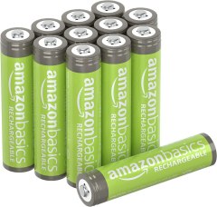 Amazon Rechargeable AAA Batteries, 800 mAh