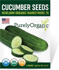 Purely Organic Products LLC Purely Organic Heirloom Cucumber Seeds