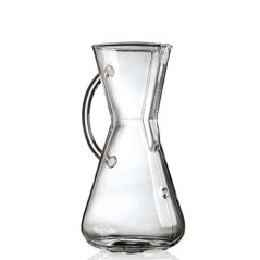 Chemex 3-Cup Glass Handle Series Pour-Over Coffee Maker