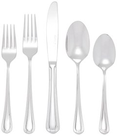 J.A. HENCKELS INTERNATIONAL 65-Piece Alcea Flatware Set