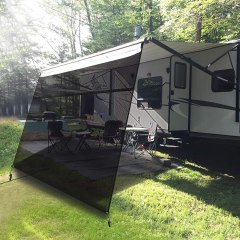 EXCELFU RV Awning and Sun Shade Screen