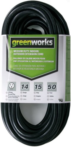 Greenworks 50 ft. Extension cord