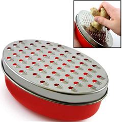 Hicook Cheese Grater with Food Storage Container & Lid