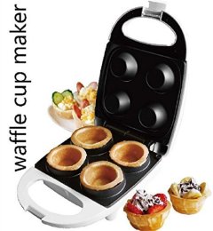 J-Jati Electric Waffle 4-Cup Maker