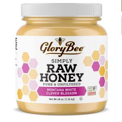 GloryBee Raw Montana White Clover Honey