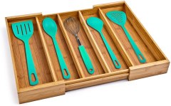 Seville Classics Bamboo Organizer Tray