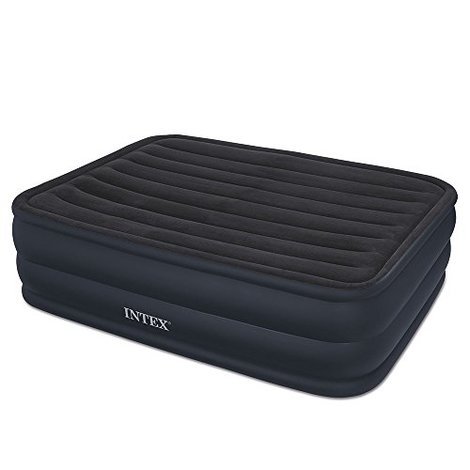 intex airbed mattresses downy inflates flocked bestreviews