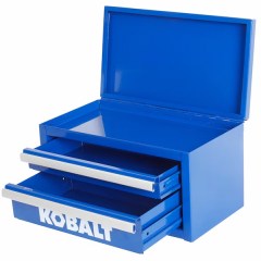 Kobalt Mini 2-Drawer Blue Steel Tool Box