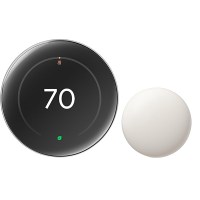 Google Nest Learning Thermostat (4th Gen) with Temperature Sensor