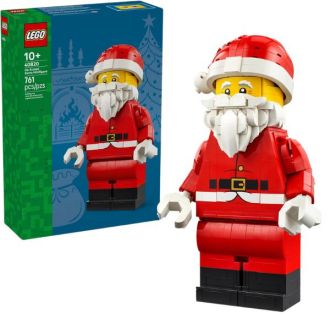LEGO Up-Scaled Santa Minifigure