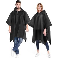 ANTVEE 2 Pack Rain Ponchos