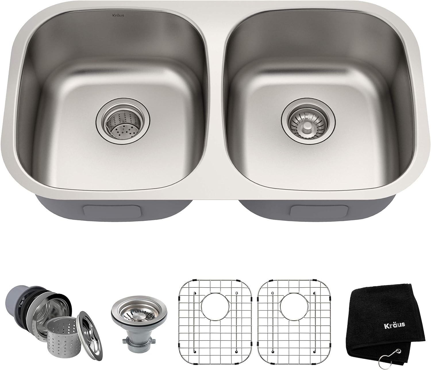 Kraus 16-Gauge Stainless Steel Sink