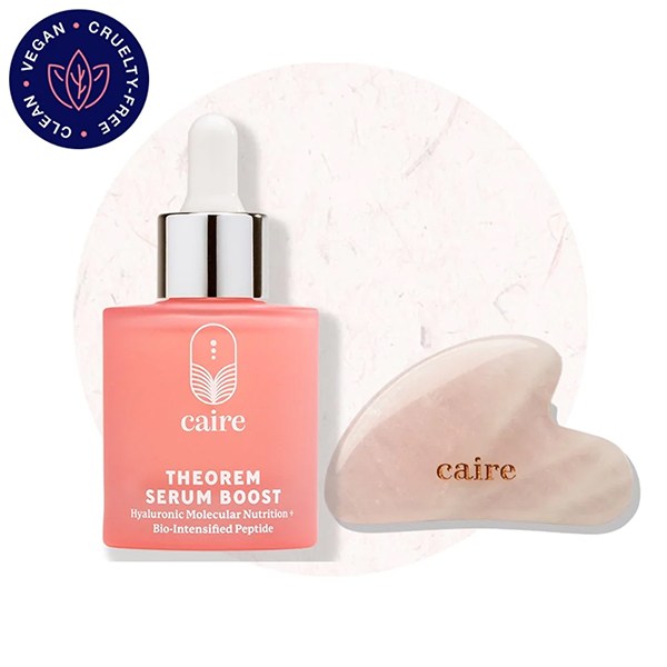 Caire Beauty Theorem Serum Boost Gua Sha Set