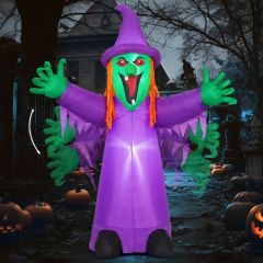 COMIN Inflatable Shakable Witch Outdoor Decoration