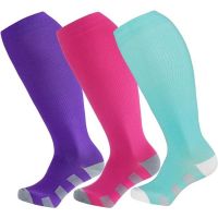 LEVSOX Wide Calf Compression Socks for Women & Men