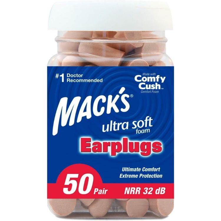 Mack&#039;s Ultrasoft Earplugs, 50 Pairs