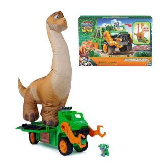 Spin Master PAW Patrol: The Dino Movie Megasaurus Dino Vehicle with Inflatable Toy