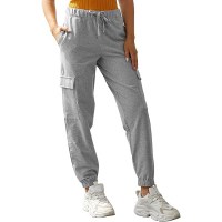 PULI Women's Cargo Sweatpants