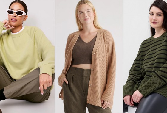 These cozy oversized sweaters are much cheaper than they look