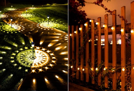 Amazon has a bunch of highly rated outdoor patio lights for under $40