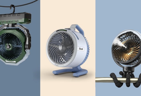 Misting fans make the summer heat more bearable — and these are on sale