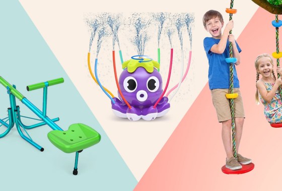 Outdoor play equipment is up to 40% off at Walmart