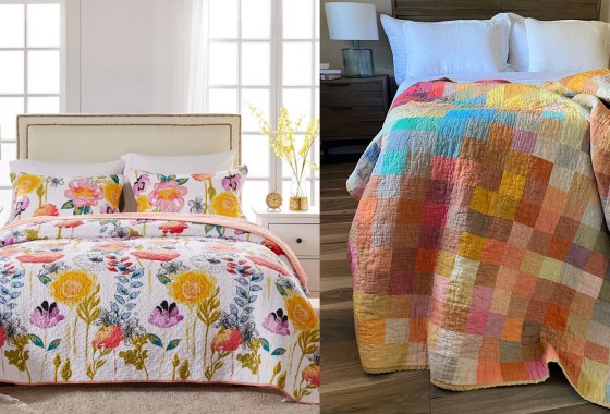 Quilts are trending this summer, and Grandma would be proud