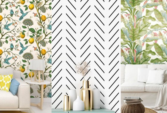 11 removable wallpaper designs for every room in your house
