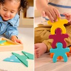Fisher-Price’s Montessori wood collection brings back the joys of old-school toys