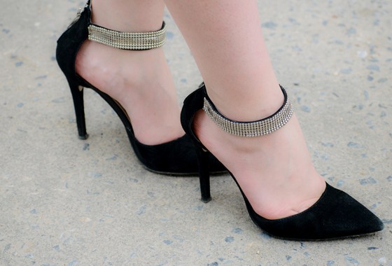 Best black and silver heels