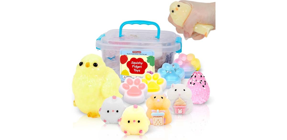 YRSDQueenA 10-Pack Taba Squishy Toys Kit