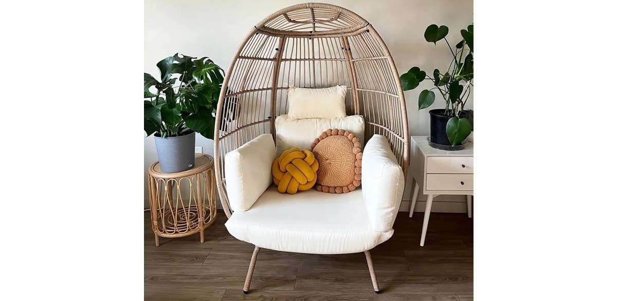 Langley Street Febe Outdoor Chair with Stand