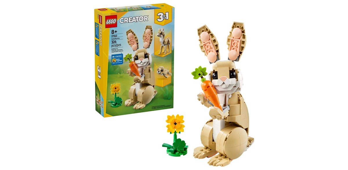 LEGO Creator 3 in 1 Cute Bunny Toy