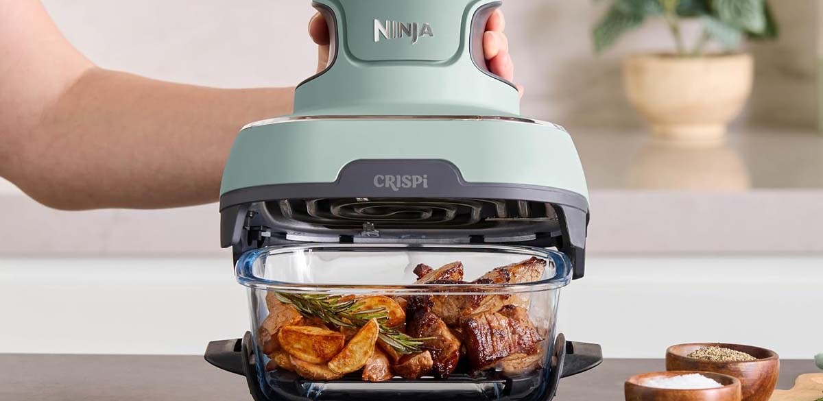 Ninja Crispi 4-in-1 Glass Air Fryer-best-countertop