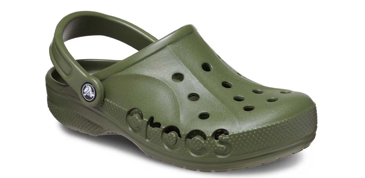 Green Crocs Men's and Women's Unisex Baya Clog Sandals