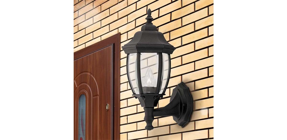 Designers Fountain 2420-BK Tiverton Outdoor Wall Lantern Sconce