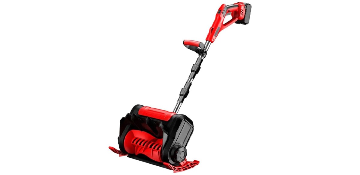 Electric Cordless Snow Shovel, 13 Inch Brushless