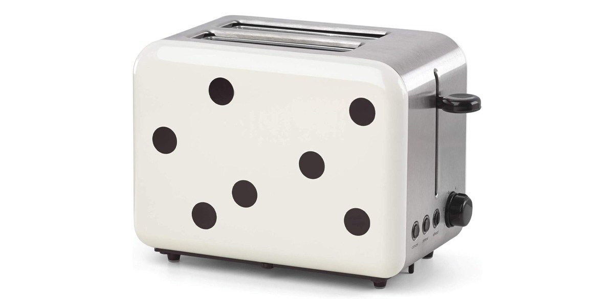 Kate Spade New York Deco Dot 2-Slice Toaster
