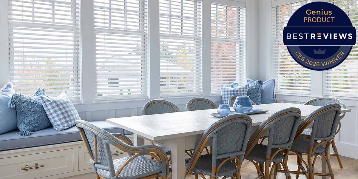 Lutron Caséta Smart Wood Blinds