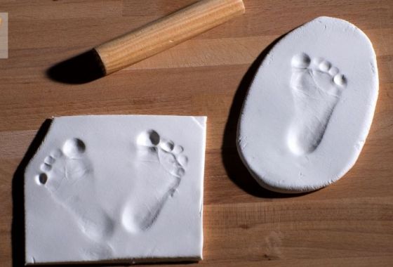 Best baby footprint keepsake kit