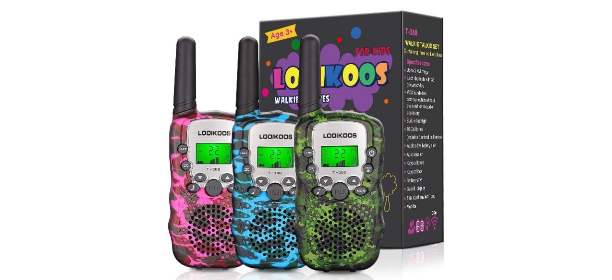 LOOIKOOS Walkie-Talkies for Kids